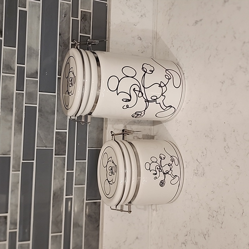 Mickey Mouse canisters